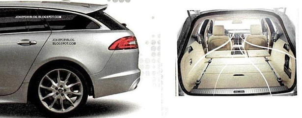 Jaguar XF Sportbrake Leaked