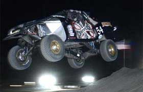 Jesse James Baja Trophy Truck at Goodwood