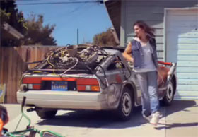 Kia Soul Back To The Future Commercial