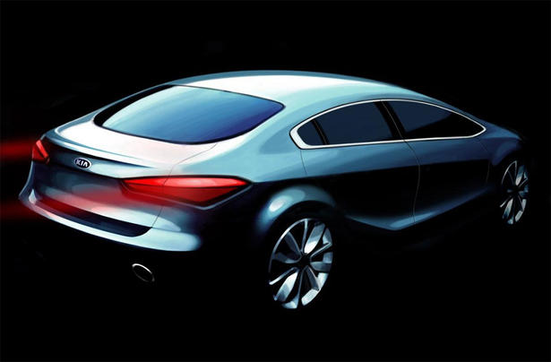 2014 Kia Forte Cerato Teaser