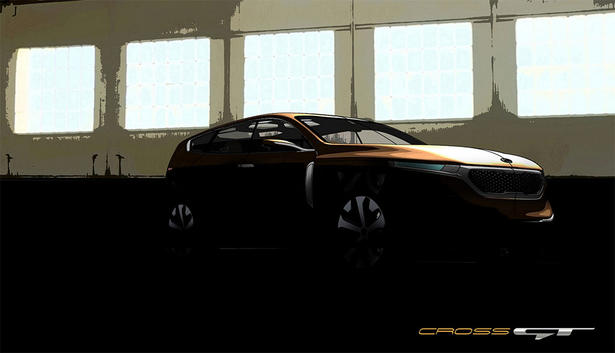 Kia Cross GT Concept Teased