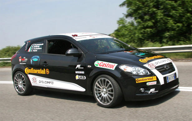 Kia pro_ceed at Nurburgring 24 hour race
