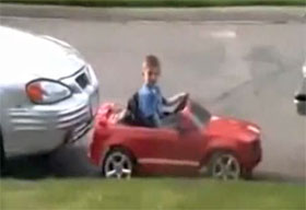 Video: Kid parks like Ken Block
