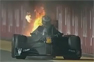 Video: Kovalainen On Fire At Singapore F1 Grand Prix