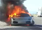 Lamborghini Gallardo on Fire Video