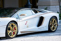 Qatar Lamborghini Aventador Gold 13