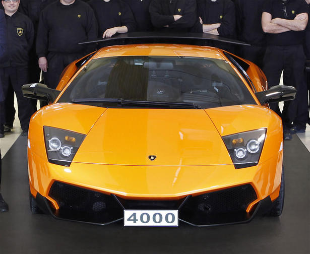 4,000th Lamborghini Murcielago