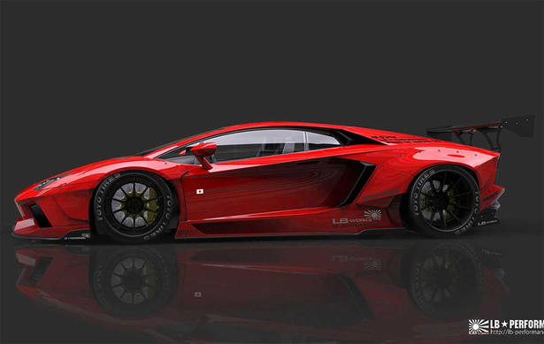 Lamborghini Aventador Body Kit by LB Performance
