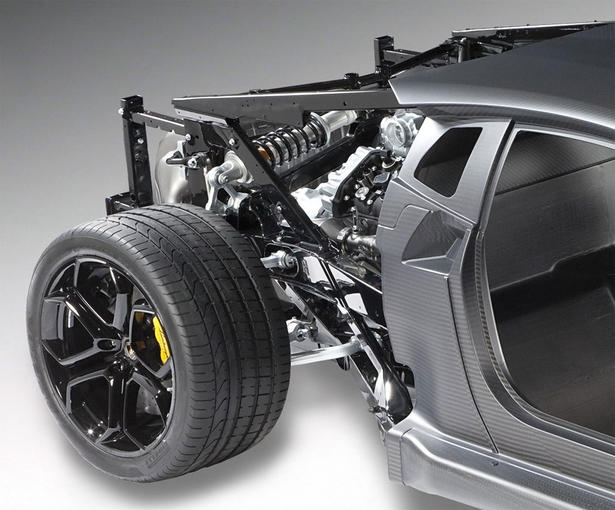 Lamborghini Aventador Rolling Chassis