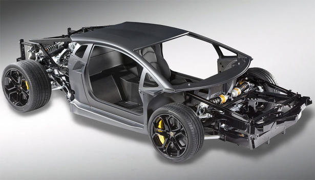 Lamborghini Aventador Rolling Chassis