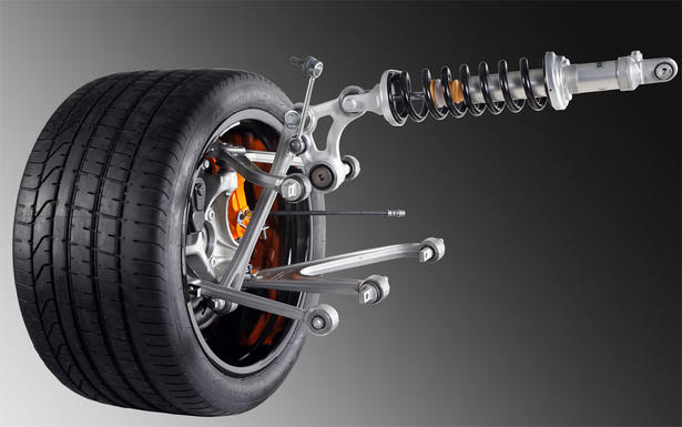 Lamborghini V12 Pushrod Suspension