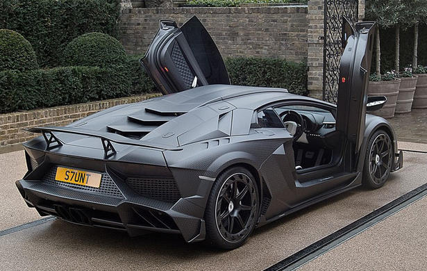 Lamborghini Aventador SV Powerkit And Carbon Body Kit by Mansory