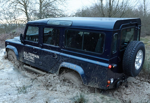 Electric Land Rover Defender