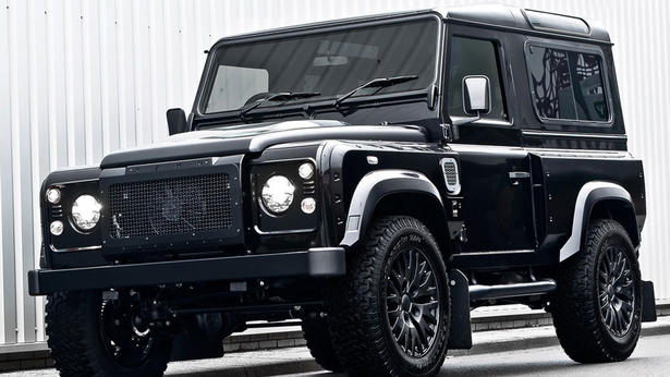 Kahn Land Rover Defender Harris Tweed