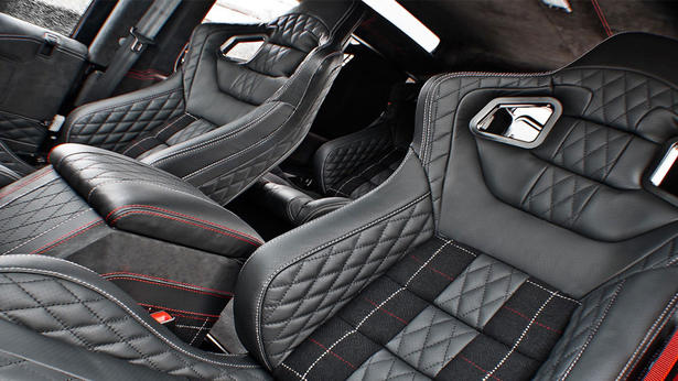 Kahn Land Rover Defender Harris Tweed