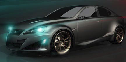 Five Axis Lexus Project IS F 