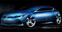 Lexus concept sketch