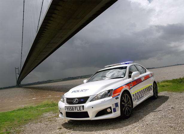 Lexus IS F police car
