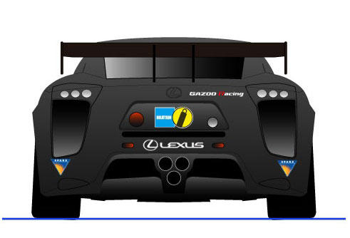 Lexus LF A comes back to Nurburgring 24 hour