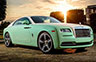 Rolls Royce Wraith in Lime Green