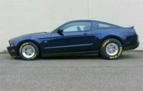 10 second Livernois 2010 Ford Mustang