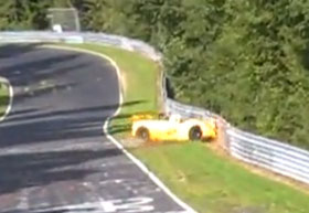 Lotus 2 Eleven Nurburgring Crash Video