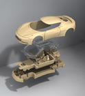 Lotus Evora Matchbox replica