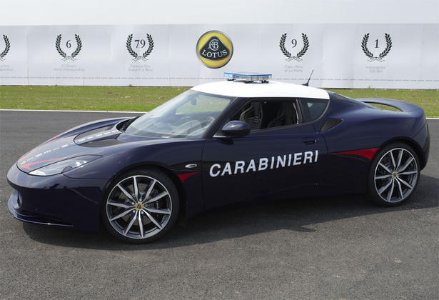 Lotus Evora S Police Car