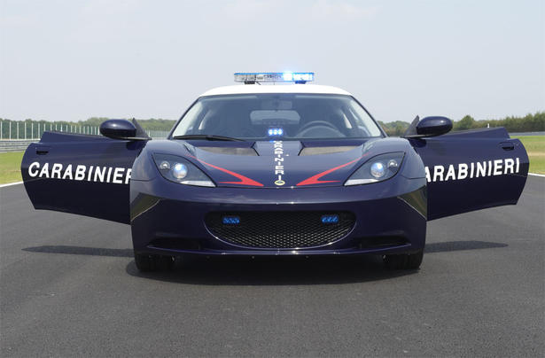 Lotus Evora S Police Car