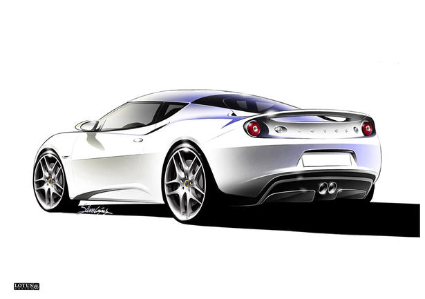 Lotus Evora Sketches