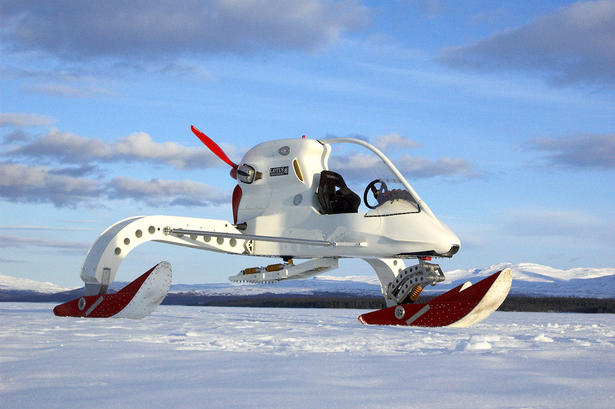 Lotus Ice Vehicle In Antarctica
