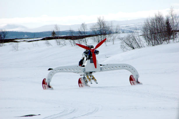 Lotus Ice Vehicle In Antarctica