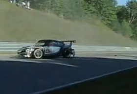 Video: Luke Hines ALMS 2010 Crash