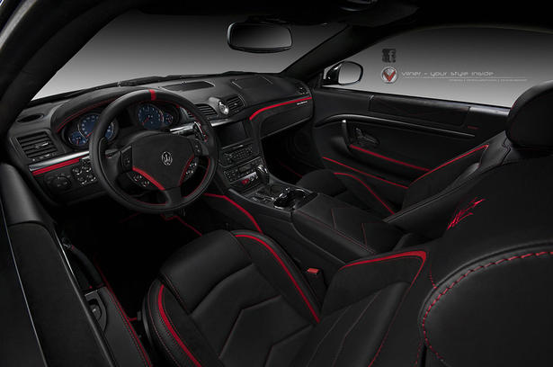 Maserati GranTurismo Interior Upgrades By Vilner