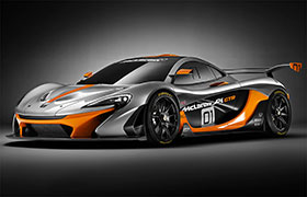 McLaren P1 GTR Race Car Photos
