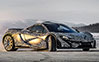 McLaren P1 On Snow