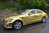 Mercedes Creates Golden AMG Fleet