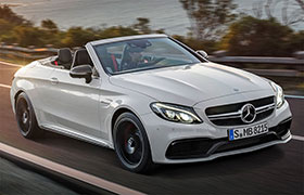 Mercedes C63 AMG Cabriolet: Specifications, Equipment Photos