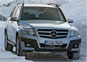 Mercedes GLK 4MATIC on snow