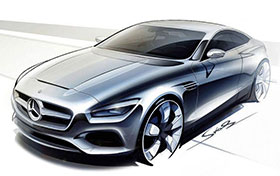 Mercedes S Class Coupe Leaked Photos