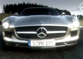 Mercedes SLS AMG video