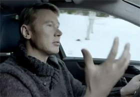 Mercedes Sunday Driver Ad With Schumacher and Hakkinen