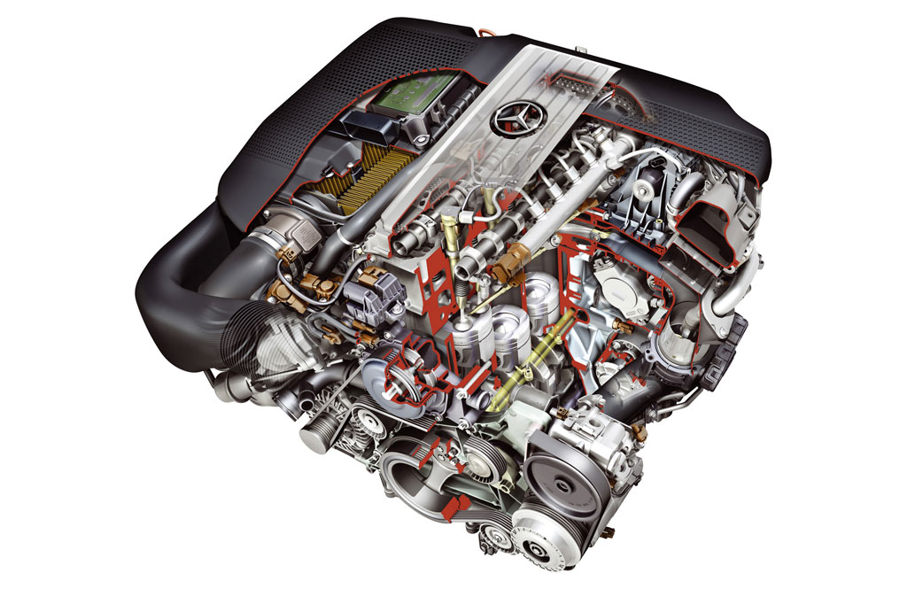 Mercedes 4 cylinder diesel engines #6