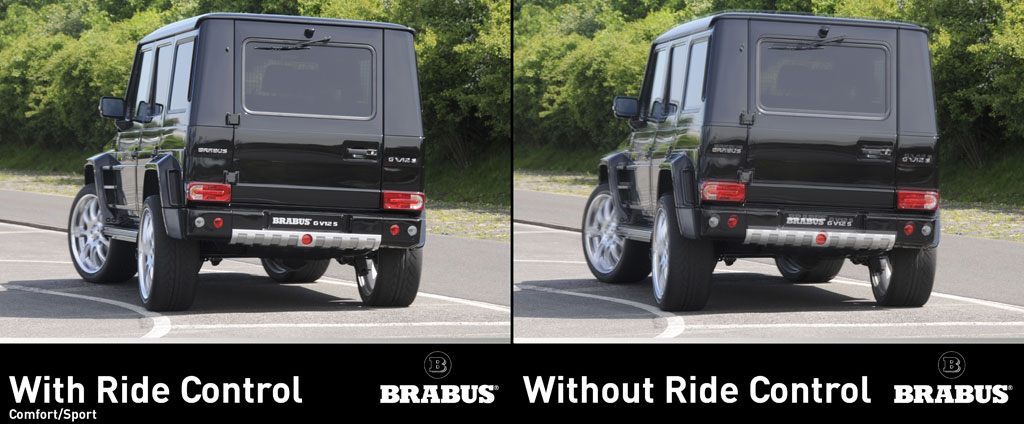 Mercedes G Class BRABUS Ride Control 2 