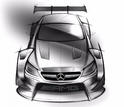 2016 Mercedes C Class DTM Sketch 4