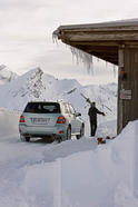 Mercedes GLK 4MATIC snow 16