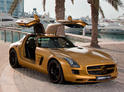 Mercedes SLS AMG Desert Gold 3