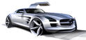 Mercedes SLS AMG interior 9