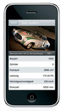 Mercedes Silver Star iPhone application 1