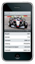Mercedes Silver Star iPhone application 2